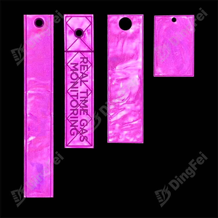 Pink Reflective Streamers - 